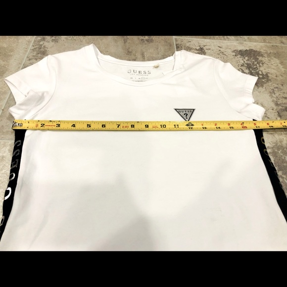 ♦️1 Left♦️Guess-Los Angeles Women Athletic Short Sleeve-Measurements in Pics - Picture 13 of 14